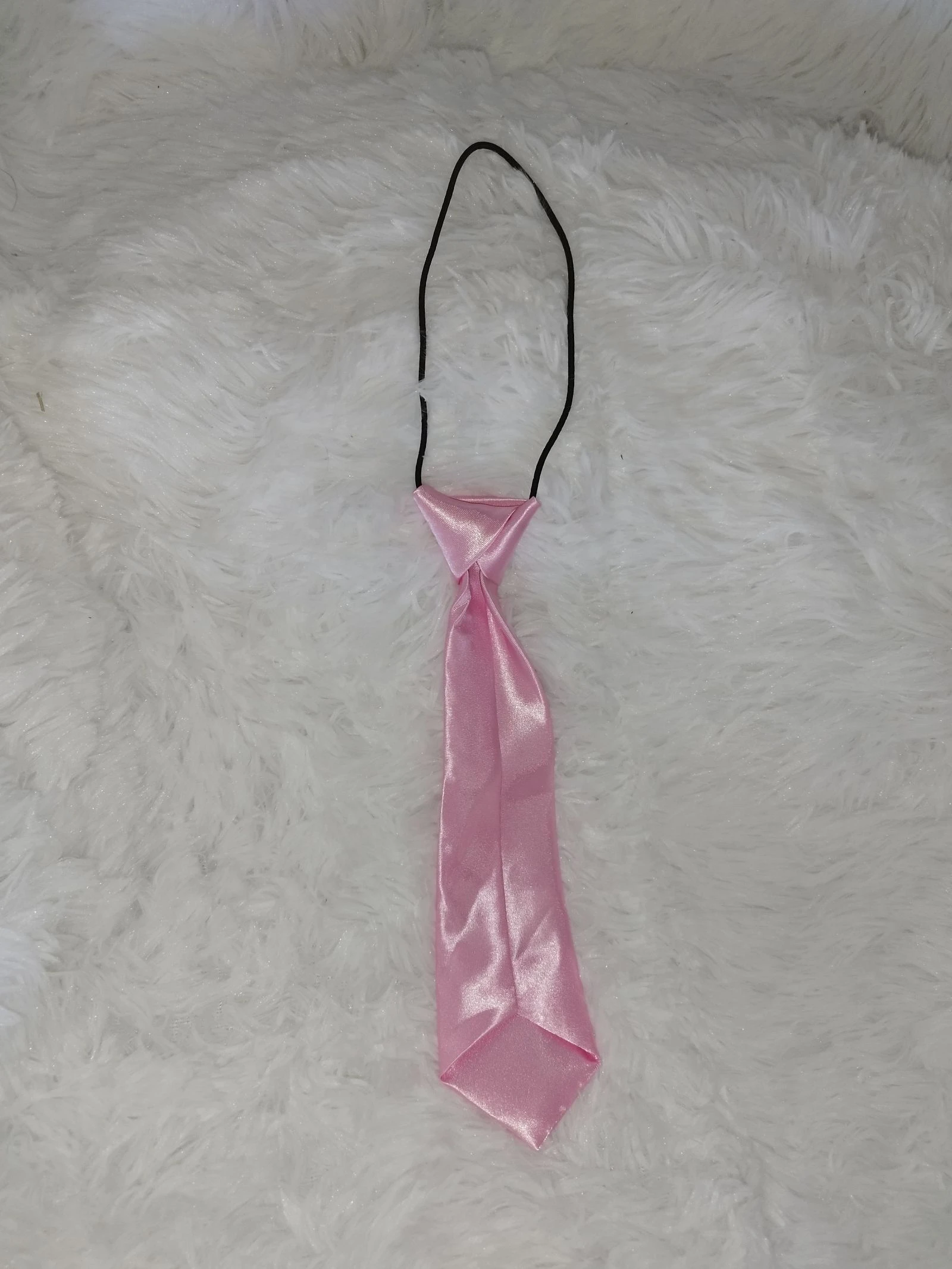 Corbata rosa fácil de poner – photo 2
